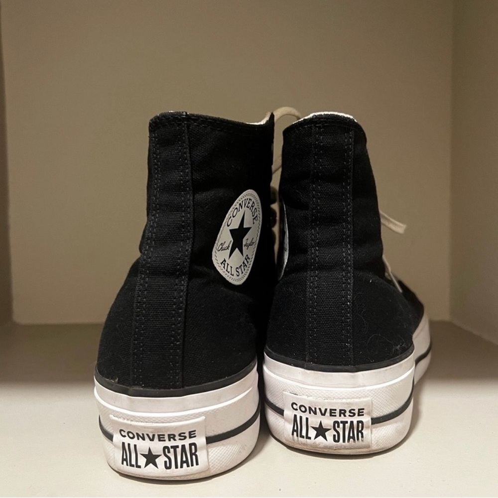 Converse Black High-Top Sneakers - Picture 4 of 6